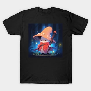 Mushroom Wizard Forest T-Shirt